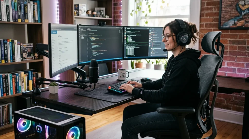 Cadeira Gamer Ergonômica para Programadores