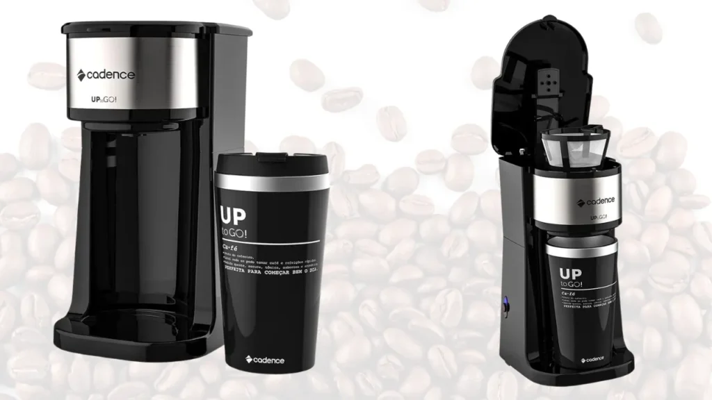 Cafeteira Elétrica Cadence To Go com Copo Térmico