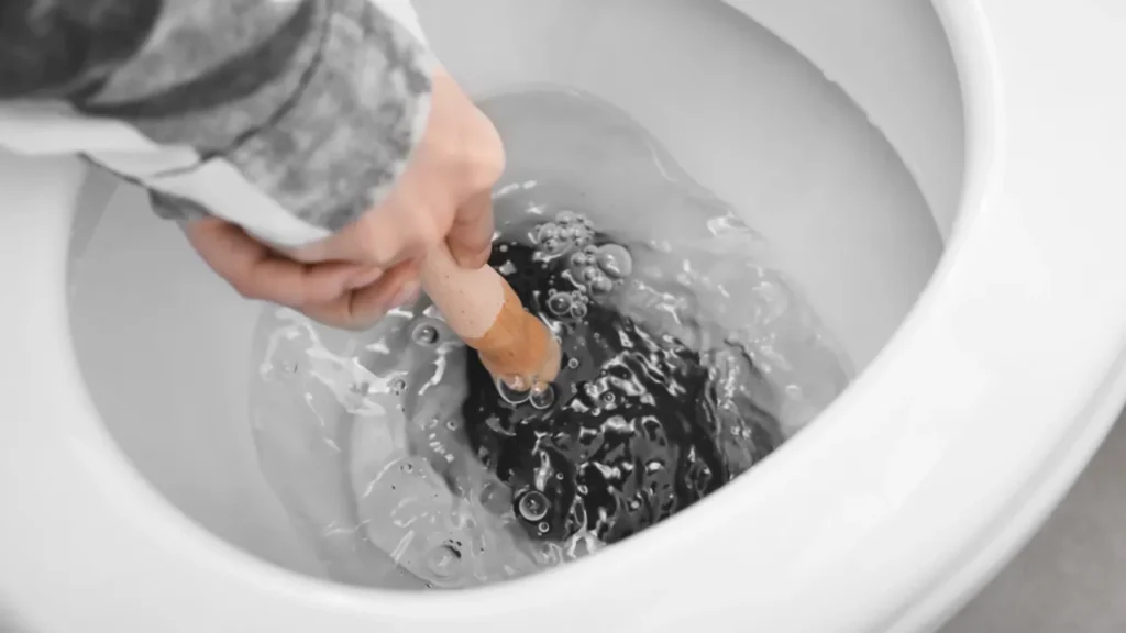 Desentupir vaso com diabo verde