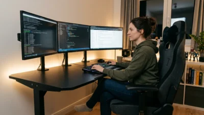 Cadeira Gamer Ergonômica para Programadores