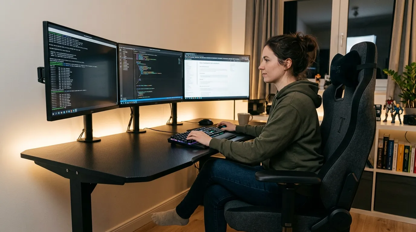Cadeira Gamer Ergonômica para Programadores
